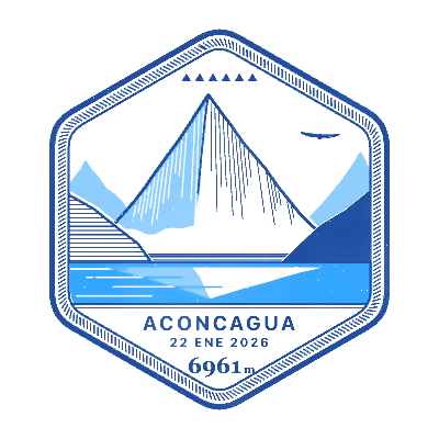 Sello de Aconcagua, 6961 m