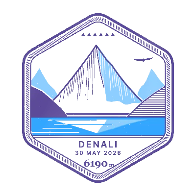 Sello de Denali, 6190 m